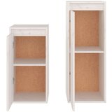 TV omarica 2 kosa bela trdna borovina, (20730440) | Shoptok.si