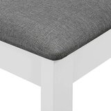  5-dijelni blagovaonski set od MDF-a bijeli | shoptok.hr