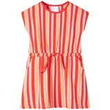  Dječja haljina s vezicom ružičasto-crvena 116 | shoptok.hr