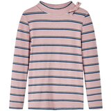  Dječja majica dugih rukava svjetloružičasta 128 | shoptok.hr