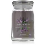 Yankee Candle Signature Lilac Blossom 567 g dišeča svečka | Shoptok.si