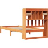  Krevet s regalom za knjige bez madraca 100 x 200 cm od borovine | shoptok.hr