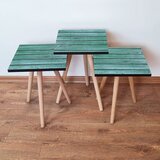 Hanah home 3Shp116 - blue blue nesting table (3 pieces) | ePonuda.com