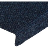  Otirači za stepenice 15 kom prošiveni 65x21x4 cm plavi | shoptok.hr