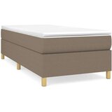  Box spring posteljni okvir taupe 80x200 cm blago, (20795133) | Shoptok.si