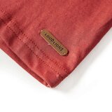  Dječja majica s dugim rukavima tamnocrvena 140 | shoptok.hr