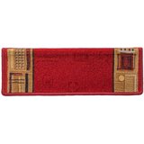  Otirači za stepenice samoljepljivi 5 kom 65x21x4 cm crveni | shoptok.hr