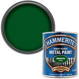 HAMMERITE Boja za metal Smooth sjaj zelena, lak, 0,75 l | shoptok.hr