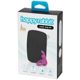 happyrabbit Cock Kit - vibrirajući prsten za penis s vrećicom za pohranu (ljubičasta) | shoptok.hr