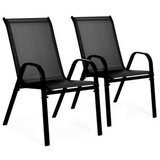  set od 2 baštenske stolice black Cene