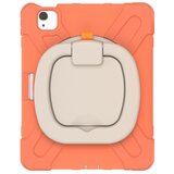 NIKCORP Ovitek za iPad Pro 12.9 (2021/2020/2018) s 360-stopinjskim vrtljivim stojalom, držalom za pisalo in ročajem, oranžen, (5000139280) | Shoptok.si