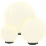  LED kuglasta svjetiljka 3 kom 20/30/40 cm PMMA | shoptok.hr