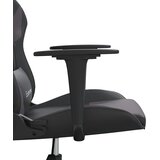  Igraća stolica crno-siva od umjetne kože | shoptok.hr
