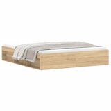  The Living Store Posteljni okvir sonoma hrast 180x200 cm - Posteljni Okvir, (21501326) | Shoptok.si