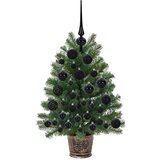 vidaXL Umestno božično drevo med 150 LED Zelena 65 cm PE in PVC | Shoptok.si