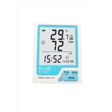 flus merač temperature i vlažnosti sa satom FL-201 u