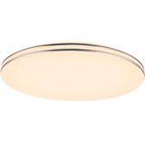 Globo led-stropna svetilka pierre bela-krom ø 53 cm Cene