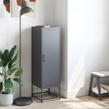  Visoka komoda antracit 36x39x123 cm čelična | Eponuda.com