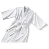 Bademantil pliš l veličina kratak rukav kimono