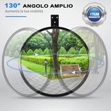MOVELAND 130° konveksno prometno ogledalo 30 cm | Shoptok.si