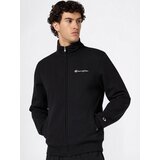 Champion Authentic Athletic Apparel Jopa na zadrgo črna / bela | Shoptok.si