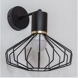  Zidna lampa SOLANO 1xE27/15W/230V crna/zlatna | Eponuda.com