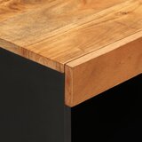  Bočni ormarić 60 x 33 x 75 cm od masivnog bagremovog drva | Eponuda.com