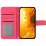INORCO Usnjena torbica s stojalom denarnica za Google Pixel 8 Pro, ovitek za telefon z vtisnjenimi sončnicami in priročnim paščkom, (22036848) | Shoptok.si