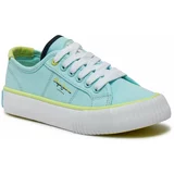 PepeJeans Tenis superge Ottis Basic G PGS30605 Pearl Blue 505