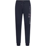 Tommy Hilfiger Spodnji deli trenirke TOMMY LOGO SWEATPANT MW0MW08388 Modra | Shoptok.si