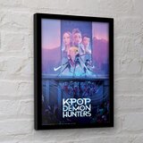 KPop Demon Hunters Uokvirena kolekcionarska slika 30 × 40 cm | shoptok.hr