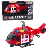 Vatrogasni helikopter sa svjetlima i zvukovima dizalice crvene boje Cijene