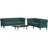  2-dijelni set sofa tamnozeleni od tkanine | Eponuda.com