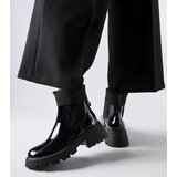 Gemre Black slip-on ankle boots workery Breolungi | shoptok.hr