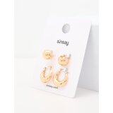 Sinsay Komplet od 2 para naušnica | shoptok.hr