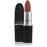 Mac Powder Kiss Lipstick matirajući ruž za usne nijansa Devoted to Chili 3 g | shoptok.hr