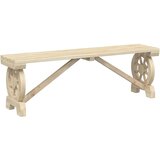  The Living Store Vrtna klop 115 cm trden les jelke - Vrtna Klop, (21455564) | Shoptok.si