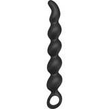 Sex HD Steven - Analni dildo s perlama (crni) | shoptok.hr