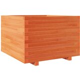 Furnova Vrtno cvetlično korito voščeno 70x70x49,5 cm trdna borovina, (21922243) | Shoptok.si