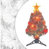  Umjetno osvijetljeno božićno drvce bijelo 64 cm optička vlakna | shoptok.hr