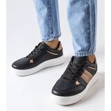 Gemre Black and Gold Parma Sports Sneakers Cijene