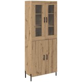  Highboard Umjetnički hrast 69,5 x 34 x 180 cm Konstruirano drvo | shoptok.hr