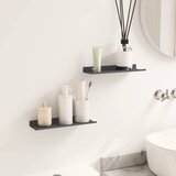  Lebdeća polica Zidne 2 pcs Antracit 30 x 9 x 2,5 cm Čelik | shoptok.hr
