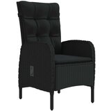  9-dijelni vrtni blagovaonski set s jastucima crni | shoptok.hr