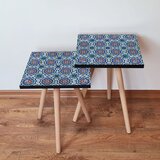 Hanah home set klub stočića 2Shp50, 2 komada, Plavi | ePonuda.com