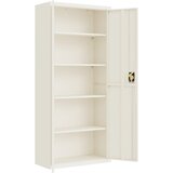 Ormarić za spise bijeli 90 x 40 x 200 cm čelični | shoptok.hr