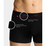 Atlantic Men's quality boxers PREMIUM - black | shoptok.hr