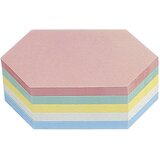 magnetoplan komunikacijske kartice, šesterokotna oblika, več barv, 2 de po 500 kosov, šxv 200 x 95 mm Cene