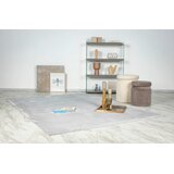 Kayoom RAVNO TKANA PREPROGA 200/290 cm tkano srebrne barve | Shoptok.si
