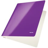 Leitz Laminirana kartica za hitro vezavo "Wow" A4 sijajno vijolična (30010062) | Shoptok.si